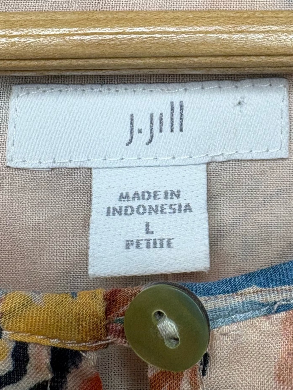 J. Jill Floral Sleeveless Maxi Dress in Yellow, Blue & Cream - Picture 7 of 15